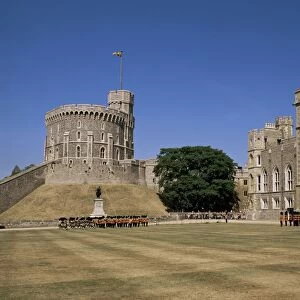 Upper Quadrangle, Windsor Castle, Berkshire, England, United Kingdom, Europe