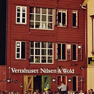 Vertshuset Nilsen & Wold pavement cafe
