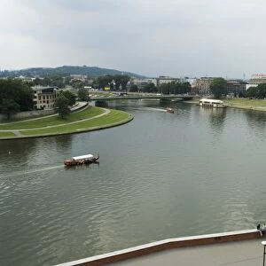 View of the Vistula River from the Royal Castle area