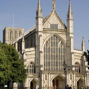 Winchester cathedral, Hampshire, England, United Kingdom, Europe