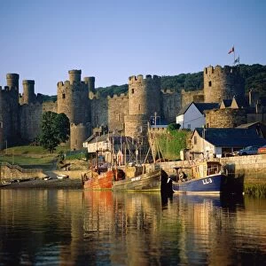 Conwy Castle & River Conwy