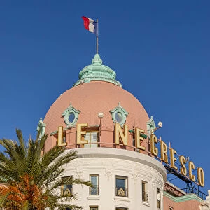 The Hotel Negresco, Promenade des Anglais, Baie des Anges, Nice, South of France