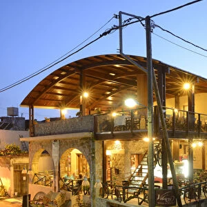 Hotel Restaurant Vilatei, Agios Konstantinos, Lassithi Plateau, Crete, Greece, Europe