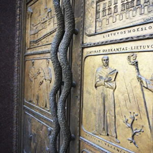 Lithuania, Vilnius, Decorative Doors Of Vilnius University