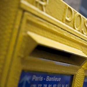 Post box, Paris, France