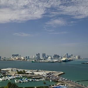 Qatar, Doha, Doha Port, marina