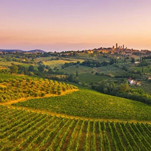 San Gimignano, Siena province, Tuscany, Italy, Europe