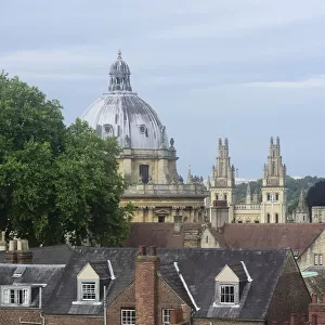 Oxford, Bodleian Library, Radcliffe Camera view