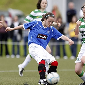 Jenna Ross Goes for Glory: Celtic v Rangers Ladies Showdown at Lennoxtown