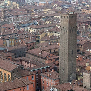 A general view of downtown Bologna