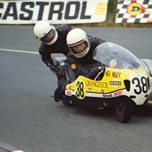 Nev Riley & Peter Cartwright (BSA) 1974 750 Sidecar TT