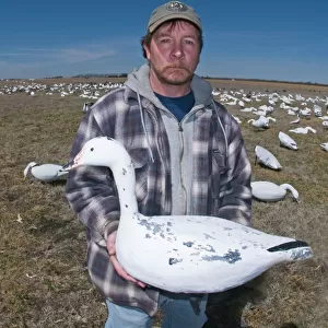 Rick Halcott Snow Goose hunter Nebraska USA