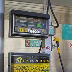 Biodiesel fuel pump, Spain