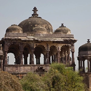 Historic fortress in forest, Ranthambore N. P. Rajasthan, India