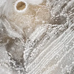 Print of Ice on a Puddle after Frost, Powys, Wales Print of Ice on a Puddle after Frost, Powys, Wales