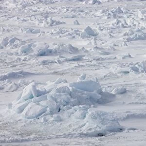 Pack ice hummocks, Weddell Sea, Antarctica, December