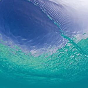 Water surface in turquoise Lagoon, Marshall Islands, Bikini Atoll, Micronesia, Pacific Ocean