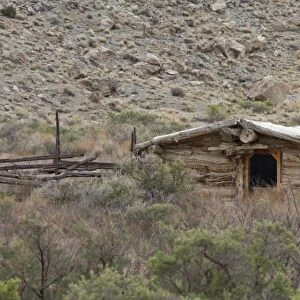 Wolfe Ranch, also known as Turnbow Cabin, is located in Arches National Park near Moab, Utah, U. S