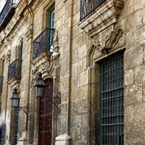 Central America, Cuba, Havana. Old Havana architecture