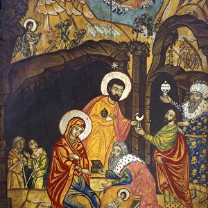 Europe, Bulgaria Three Kings at Christs Nativity, Bulgarian traditional sacred