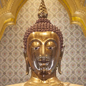 Thailand, Bangkok. Chinatown, Wat Traimit, the Golden Buddha