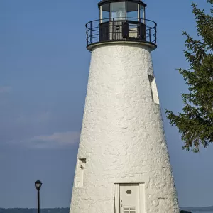 USA, Maryland, Havre de Grace. Concord Point Lighthouse