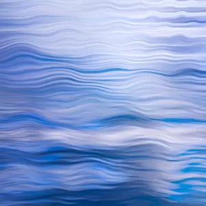 USA, Washington State, Seabeck. Water wave abstract. Credit as