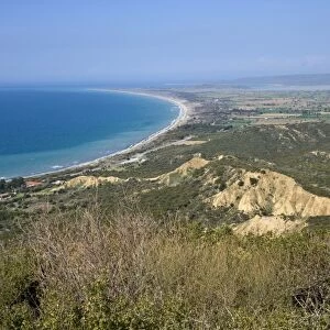 View of the Aegean Sea from the battlegrounds, Gallipoli, Canakkale, Turkey