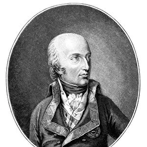 CHARLES (1771-1847). Archduke of Austria and Duke of Teschen. Wood engraving after a painting, c1810