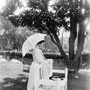 EDITH ROOSEVELT (1861-1948). Edith Kermit Carow Roosevelt, wife of President Theodore Roosevelt