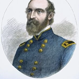 GEORGE GORDON MEADE (1815-1872). American army commander. Wood engraving, 1863