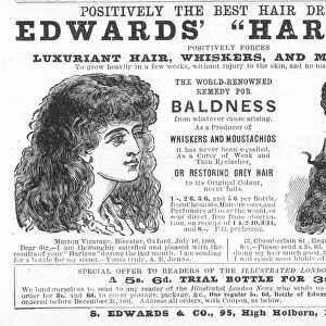 Hair Restorative, 1891