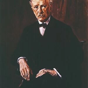 RICHARD STRAUSS (1864-1949). German composer and conductor. Oil on canvas, 1918