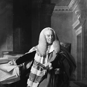 WILLIAM MURRAY (1705-1793). 1st Earl of Mansfield. British jurist. Oil on canvas