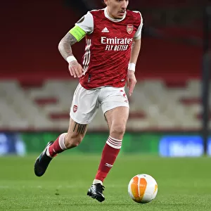Arsenal's Hector Bellerin at Empty Emirates: Arsenal vs Slavia Praha, Europa League Quarterfinal Amidst Coronavirus Restrictions