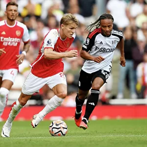 Arsenal's Odegaard Shines: Arsenal FC vs Fulham FC, Premier League 2023-24