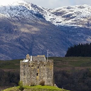Castle Stalker in Loch Linnhe, Scotland