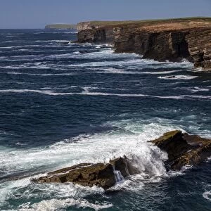 The cliffs at Yesnaby, Orkney, Scotland