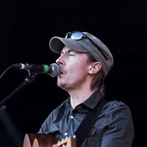 Stuart Eaglesham of Wolfstone playing at Oban Live in Scotland