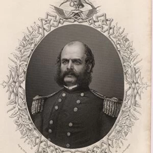 Ambrose Everett Burnside (1824-81) American soldier: Unionist general in American Civil War