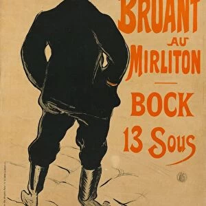 Aristide Bruant 1893 Henri de Toulouse-Lautrec