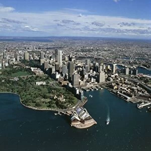 Australia, New South Wales, Aerial view of Sydney