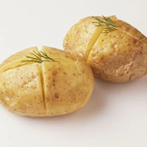Two Baked Potatoes