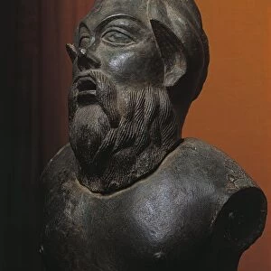 Bronze statue of Silenus Marsyas