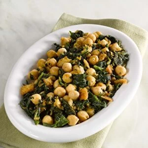 chickpeas with spinach