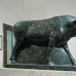 Diorite statue of bull-deity Apis, from Rome