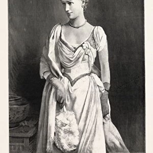 Her Excellency the Countess of Zetland, Engraving 1890