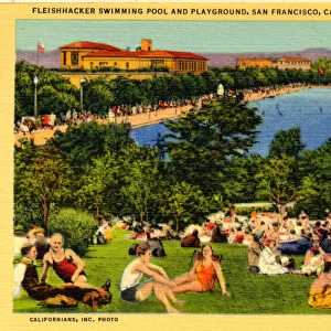 Fleishhacker Swimming Pool and Playground, San Francisco, California
