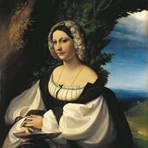 Italy, Portrait of a lady