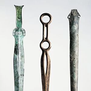 Italy, prehistory, Celtic civilization, Early Hallstatt period, Dagger and swords